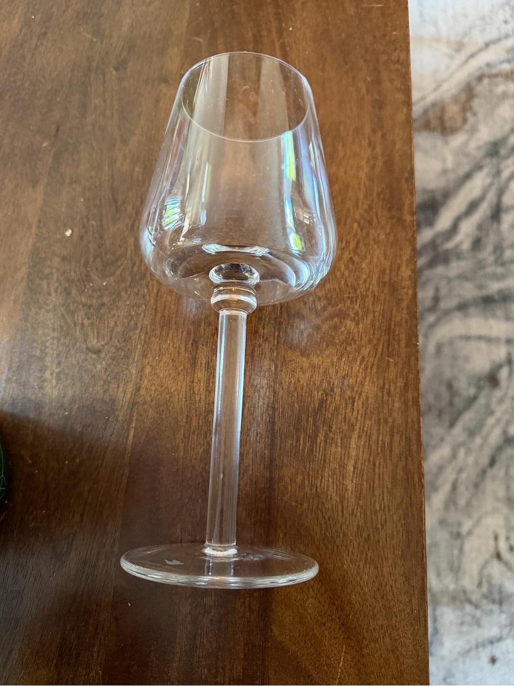 Michael Graves Clear Crystal Wine Glass - Elegant Stemware